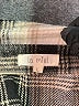 La Miel 100% Polyester Plaid Tan Jacket Size L - photo 6