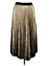 Gerard Darel 100% Polyester Metallic Tan Casual Skirt Size Med (3) - photo 1