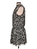 1.State 100% Polyester Animal Print Black Casual Dress Size L - photo 5