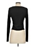 Romwe Black Long Sleeve Top Size 4 - photo 2