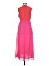 Vilagallo 100% Polyester Color Block Pink Cocktail Dress Size EU (FR) 38 / US 6 - photo 2