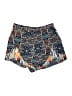Xhilaration 100% Polyester Print Blue Shorts Size S - photo 1