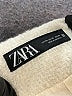 Zara Argyle Chevron-herringbone Jacquard Tweed Ivory Jacket Size XS - photo 6