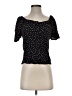 Madewell 100% Viscose Black Short Sleeve Top Size XS - photo 1