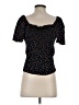 Madewell 100% Viscose Black Short Sleeve Top Size XS - photo 2