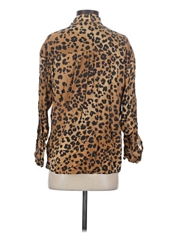 Los Angeles Atelier & Other Stories Long Sleeve Silk Top (view 2)