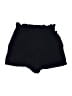 Pink Rose 100% Rayon Solid Black Shorts Size S - photo 2