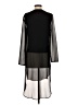 Dex 100% Polyester Black 3/4 Sleeve Top Size S - photo 2