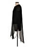Dex 100% Polyester Black 3/4 Sleeve Top Size S - photo 5