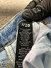 Kendall & Kylie Hearts Blue Jeans Size 7 - photo 8