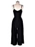 P. Cill Solid Black Jumpsuit Size S - photo 2