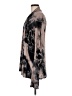 ENTI Tie-dye Gray Black Long Sleeve Blouse Size M - photo 5