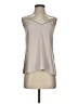 Brochu Walker 100% Silk Silver Sleeveless Silk Top Size S - photo 1