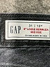 Gap 100% Cotton Black Denim Shorts Size 31 waist - photo 3