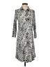 CAbi Animal Print Silver Casual Dress Size S - photo 1