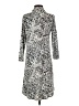 CAbi Animal Print Silver Casual Dress Size S - photo 2