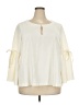Lane Bryant Ivory 3/4 Sleeve Blouse Size 18 - 20 Plus - photo 1