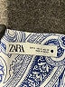 Zara Paisley Blue Cocktail Dress Size S - photo 7