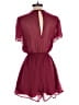 Blue Rain 100% Polyester Solid Burgundy Romper Size S - photo 2