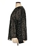Torrid 100% Polyester Stars Black Long Sleeve Blouse Size 1X Plus (1) - photo 5