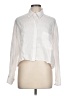 Zara Ivory Long Sleeve Blouse Size L - photo 1