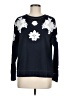 Victoria Beckham for Target Floral Blue Pullover Sweater Size M - photo 1