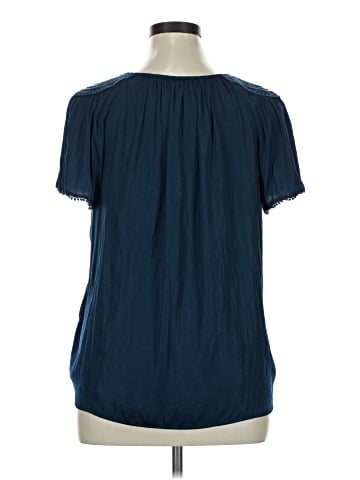 Chelsea & Theodore Short Sleeve Blouse (view 2)
