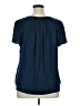 Chelsea & Theodore 100% Polyester Blue Short Sleeve Blouse Size 1X - photo 2