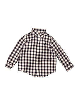 Janie And Jack Long Sleeve Button Down Shirt
