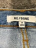 RE/DONE 100% Cotton Blue Denim Shorts Size 30 waist - photo 3
