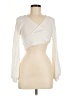 Zara Ivory Long Sleeve Blouse Size M - photo 1