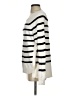 J.Crew 100% Cotton Stripes Ivory White Pullover Sweater Size S - photo 5
