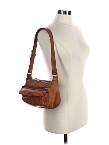 Fossil Leather Crossbody Bag (view 2)