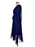 DKNY 100% Polyester Solid Blue Cocktail Dress Size 0 - photo 5