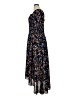 Ann Taylor 100% Polyester Floral Blue Casual Dress Size 14 - photo 5