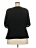 Maurices Black Short Sleeve Blouse Size 20 (2) - photo 2