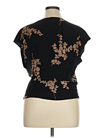 David Warren Short Sleeve Blouse (view 2)