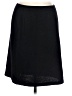 St. John Solid Black Casual Skirt Size 10 - photo 1