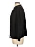 Ann Taylor LOFT 100% Polyester Black Long Sleeve Blouse Size L (petite) - photo 5