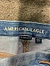 American Eagle Outfitters Solid Blue Jeans Size 12 short - photo 7