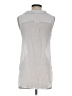 Icon Apparel Silver Sleeveless Button-Down Shirt Size S - photo 2
