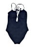 Aerie Paisley Blue One Piece Swimsuit Size S - photo 2