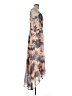 French Connection 100% Polyester Floral Brown Cocktail Dress Size 8 - photo 4