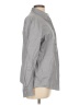 Anne Klein II Gray Long Sleeve Button-Down Shirt Size L - photo 4