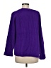 Shein 100% Acrylic Solid Purple Pullover Sweater Size M - photo 2