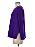 Shein 100% Acrylic Solid Purple Pullover Sweater Size M - photo 5