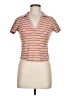 Old Navy 100% Cotton Pink Short Sleeve Turtleneck Size M - photo 1