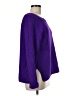 Shein 100% Acrylic Solid Purple Pullover Sweater Size M - photo 4