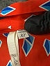 Bellatrix 100% Polyester Orange Short Sleeve Blouse Size XL - photo 8