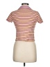 Old Navy 100% Cotton Pink Short Sleeve Turtleneck Size M - photo 2